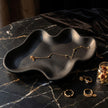 Wavy Eco Ceramic Tray – Japandi Catch All Jewelry Organizer Decor