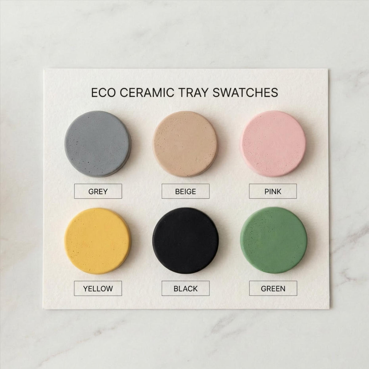 Minimalist Bubble Tray – Aesthetic Vanity Organizer