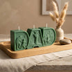 DAD Letter Candle