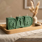 DAD Letter Candle