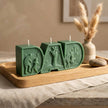 DAD Letter Candle