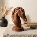 Large Scented Horse Head Sculpture Candle