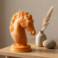 Large Scented Horse Head Sculpture Candle