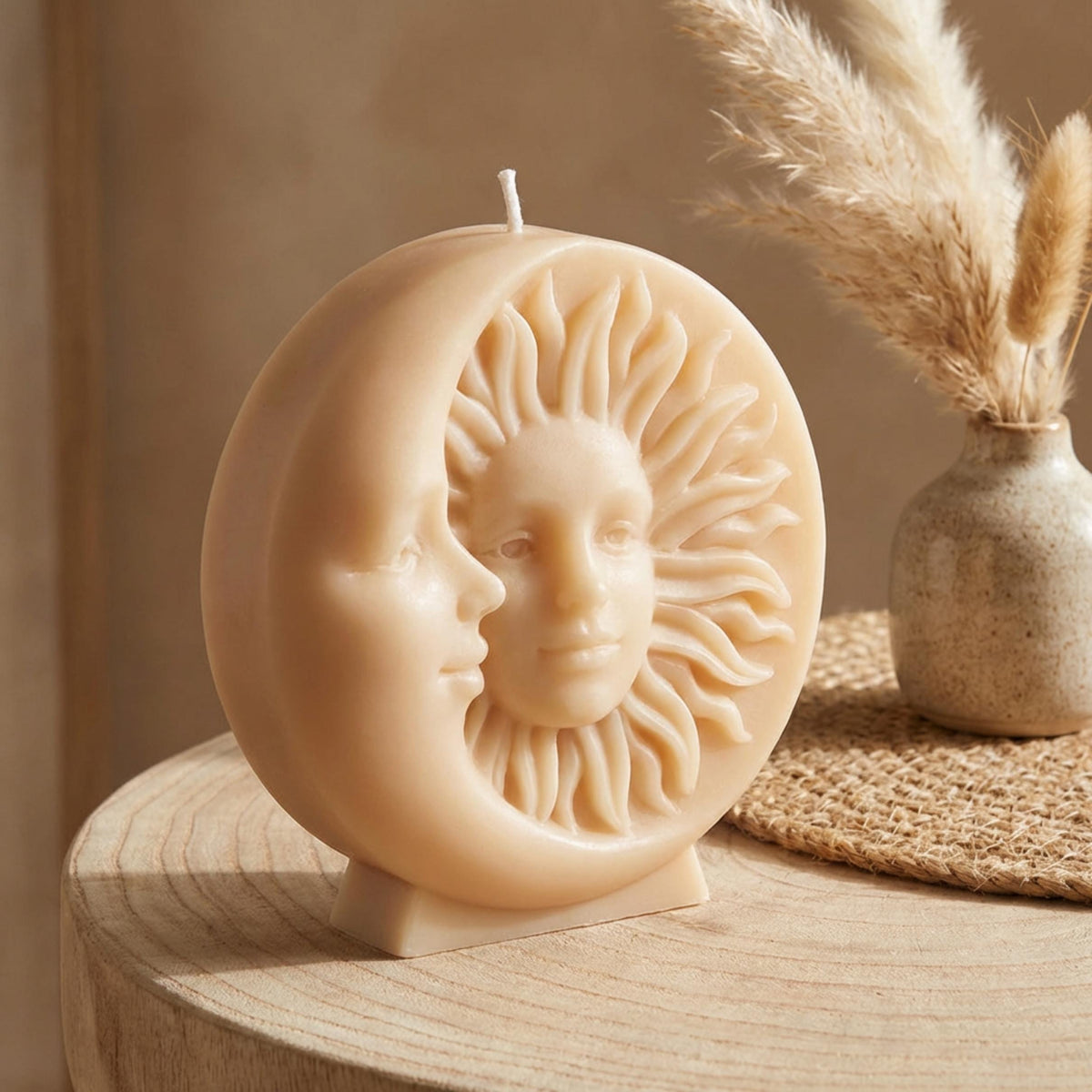 Sun and Moon Candle