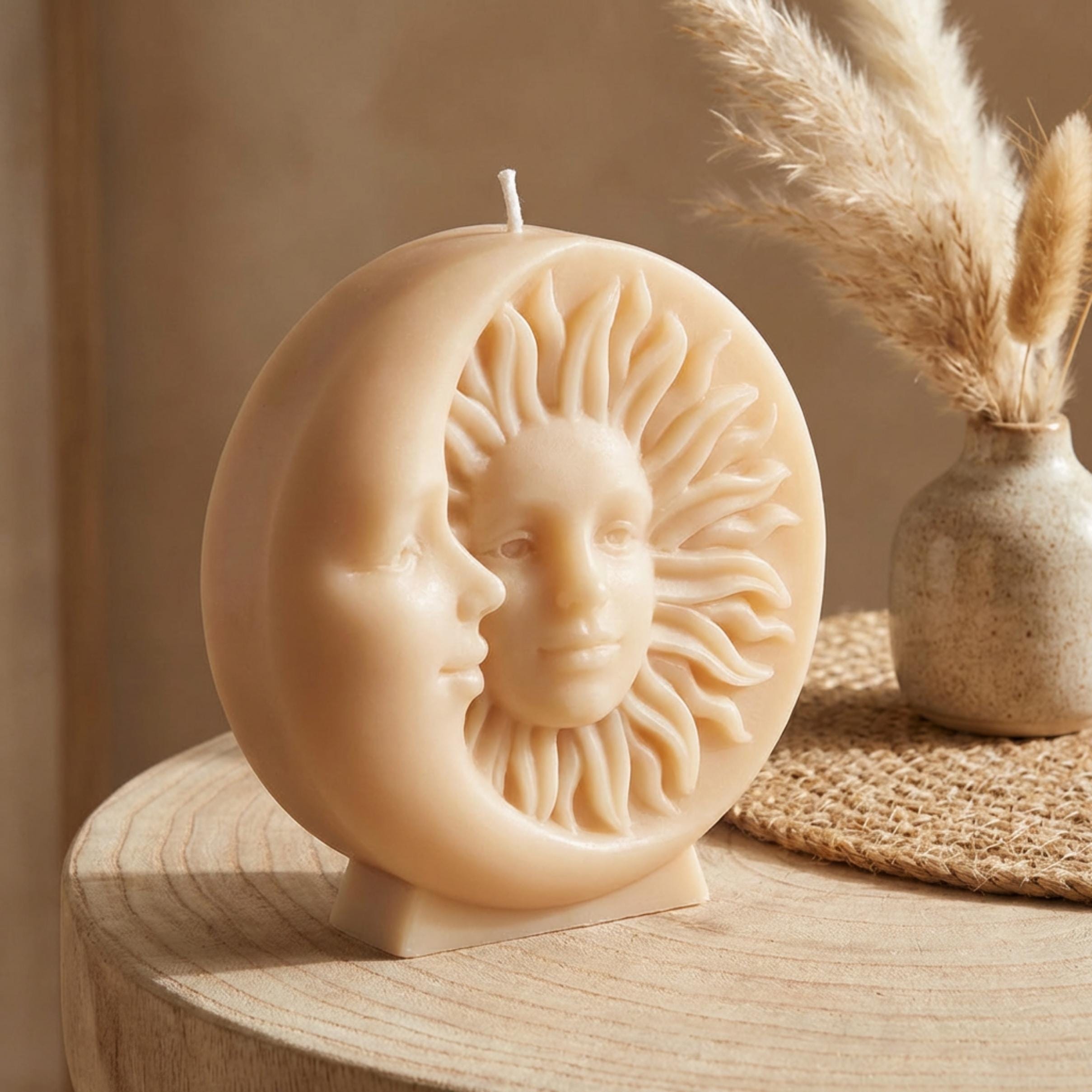 Sun and Moon Candle