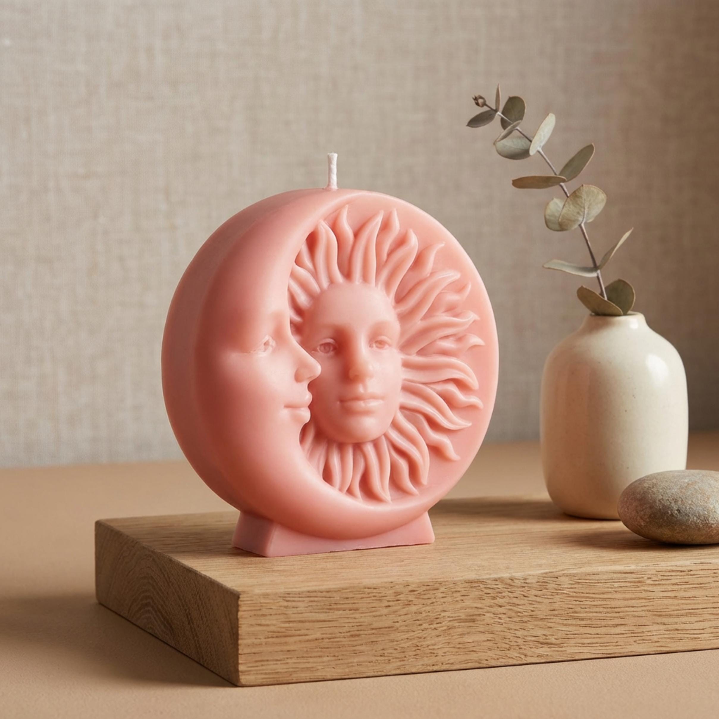 Sun and Moon Candle