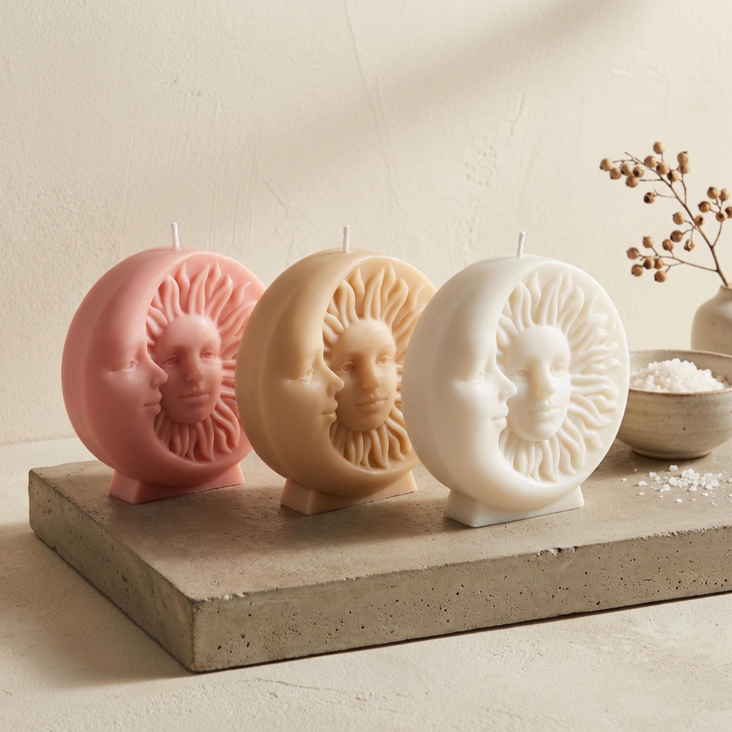 Sun and Moon Candle
