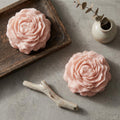 Handmade Peony Flower Candle – view 2