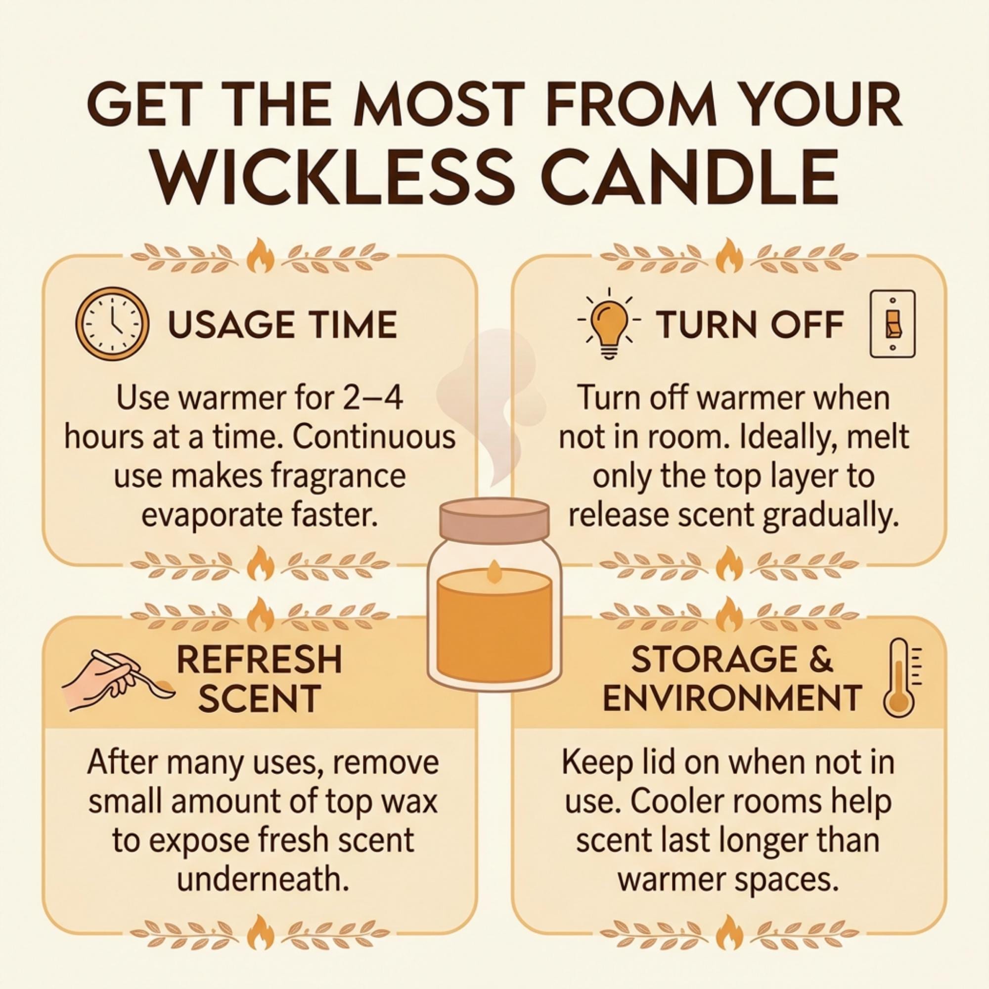 Wickless Natural Soy Wax Candle – Mineral Swirl