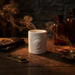 Hermes Greek God Bust Candle - Smoky Leather & Tobacco