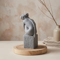 Seated Goddess Sculpture Candle – Large Art Candle – Handmade Soy Wax Statue – Aesthetic Home Decor – Feminine Figurine Candle by Votive Candle Co