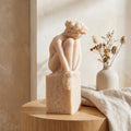 Seated Goddess Sculpture Candle – Large Art Candle – Handmade Soy Wax Statue – Aesthetic Home Decor – Feminine Figurine Candle by Votive Candle Co