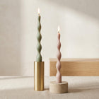 Twisted Taper Candles Set of 2 – view 6