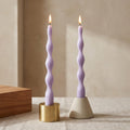 Twisted Taper Candles Set of 2 – view 10