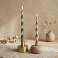 Twisted Taper Candles Set of 2 – view 4