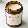 Highly Scented Wickless Candle, Pumpkin Spice Soy Wax Jar