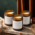 Highly Scented Wickless Candle, Pumpkin Spice Soy Wax Jar