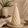 Christmas Tree Candle – scent detail – soy wax, 3 sizes