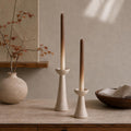 Ombre Taper Candles Set of 2 – hand-poured soy wax ombre finish