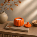Pumpkin Spice Soy Candle in Ceramic Pumpkin Jar