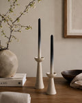 Ombre Taper Candles Set of 2 – size reference