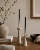 Ombre Taper Candles Set of 2 – size reference