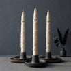 Mummy Taper Candle, Halloween Candle, Handmade Ghost Candle