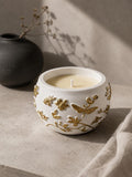 Hand Painted Gold Botanical Candle – view 7