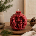 Santa Candle – view 2