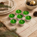 Christmas tealight candles - aluminum cup option