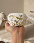 Hand Painted Gold Botanical Candle – view 6
