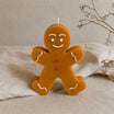 Gingerbread Man Candle – Sculptural