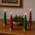 Christmas Tree Taper Candles Set of 2 – view 2