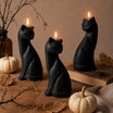 Black Cat Halloween Candle