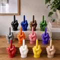 Middle Finger Candle – view 2