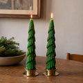 Christmas Tree Taper Candles Set of 2 – view 4