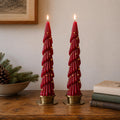 Christmas Tree Taper Candles Set of 2 – view 7