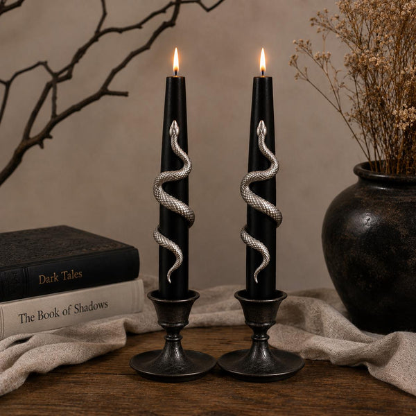 Snake Taper Candles – view 2