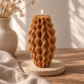 Wavy Pillar Candle – view 5