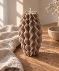 Wavy Pillar Candle – view 4