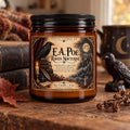 Edgar Allan Poe Dark Academia Candle – view 2