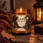 Edgar Allan Poe Dark Academia Candle – view 4