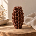 Wavy Pillar Candle – view 7