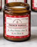 Personalized Christmas Candle – Sculptural Candles