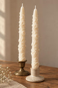 Floral Taper Candles Set of 2 – view 6