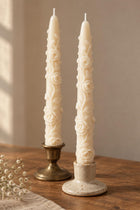 Floral Taper Candles Set of 2 – view 6