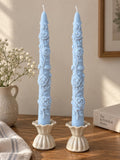 Floral Taper Candles Set of 2 – view 5