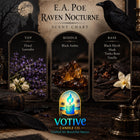 Edgar Allan Poe Dark Academia Candle – view 5
