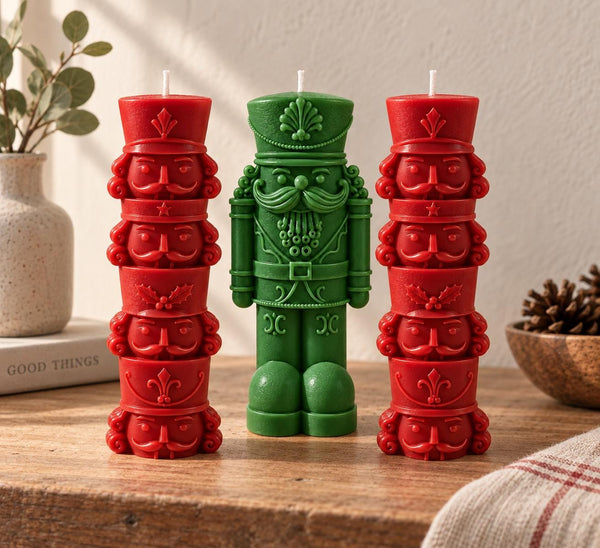 Nutcracker Candle Set of 3 – view 2