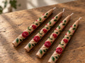 Rose Taper Candles Set of 2 – view 6